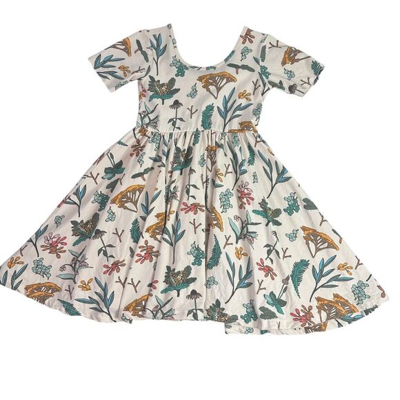 Alice & Ames Short Sleeve Ballet Dress size 6 Herbal Study - Picture 2 of 6